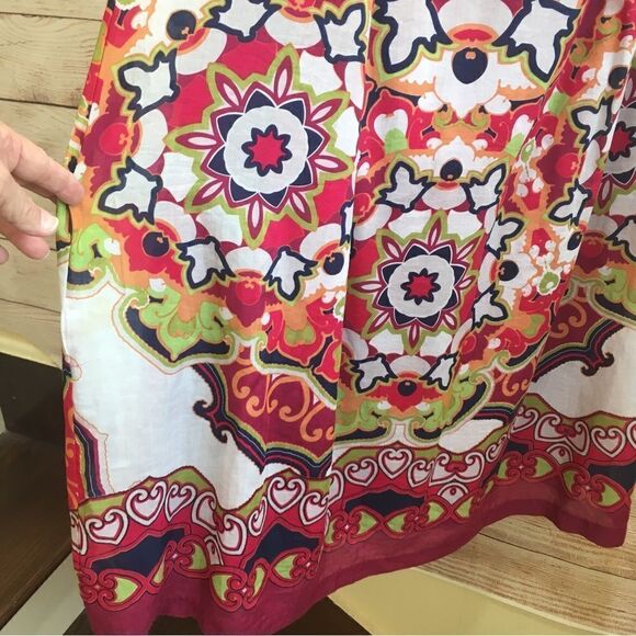 SAKS FIFTH AVENUE THREADS FLORAL MAXI DRESS‎ - Picture 4 of 9